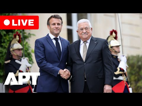 LIVE | Macron Hosts Palestinian Authority President Abbas at Elysee Palace | France-Palestine Talks