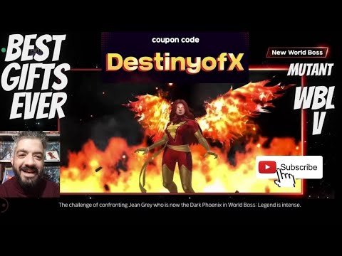 NEW MUTANT WBL JEAN GREY DARK PHOENIX - LIVE REACTION FROM DEC Update Video | Marvel Future Fight