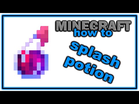 How to Make a Splash Potion! | Easy Minecraft Potions Guide