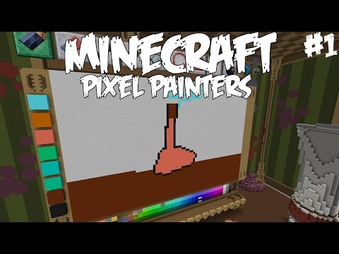 SUURI YLLÄTYS /w Roponen - Pelataan Pixel Painters Minecraft