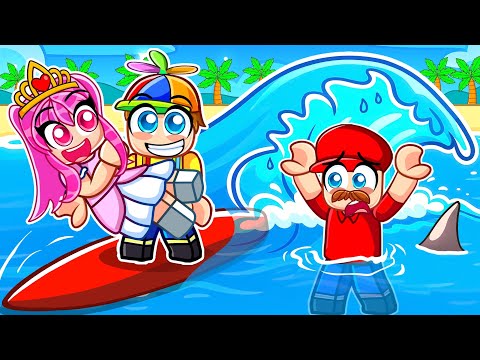 Johnny Plays Swim To Save Princess In Roblox...