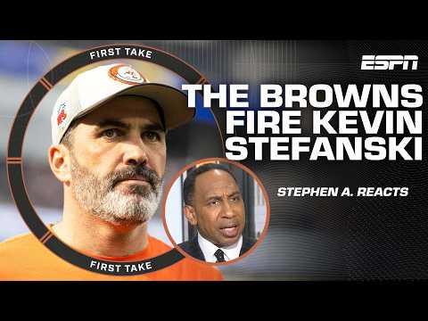 Stephen A. doesn’t believe it’s an ‘automatic’ Kevin Stefanski will be a HC next season | First Take