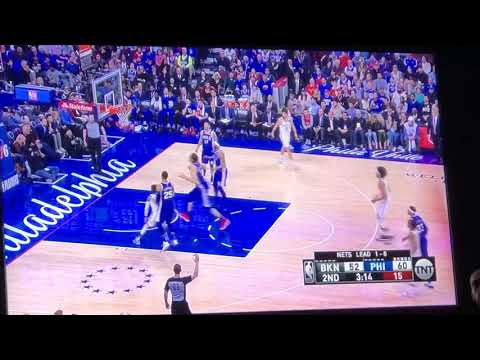 Spencer Dinwiddie Pick & Roll Pull Up 3 Attacking Boban; Tobias Going Under