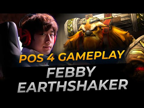 Febby Roaming Earthshaker | Full Gameplay Dota 2 Replay