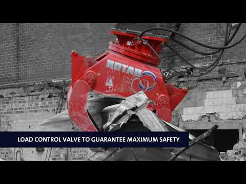 Rotar RG-Series Sorting/Demolion Grap