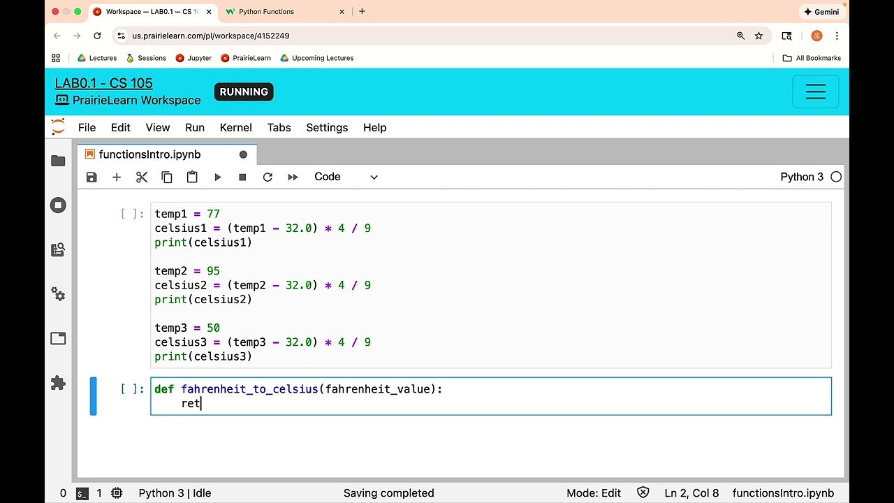 Encapsulation using Python Functions (CS105 at UIUC)