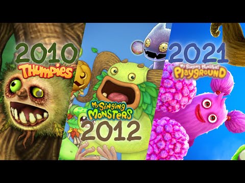 EVERY GAME On The My Singing Monsters Franchise (2010-2021) - YouTube