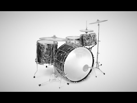 John Bonham drum groove - two-bar drum loop.