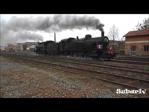 Treno storico Asti-Castagnole-Canelli-Nizza M.to (625-177 + 940-041)