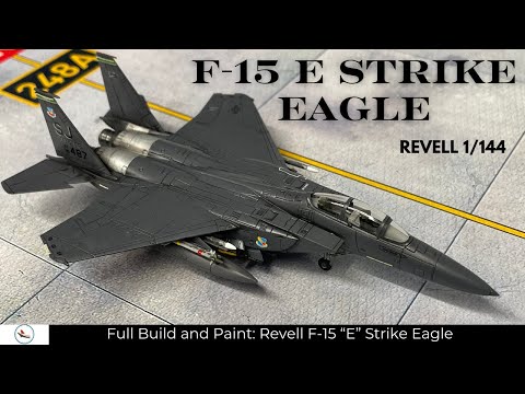 Revell F-15 E Strike Eagle 1/144 Full Build