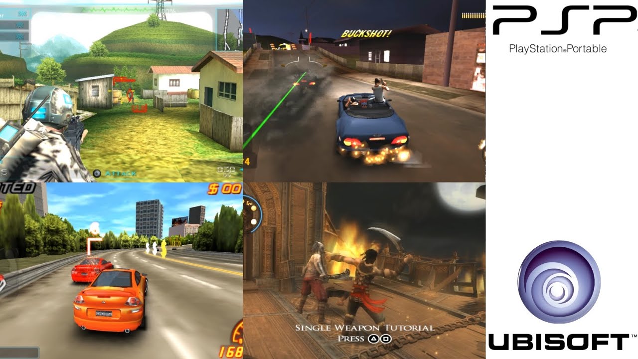 Top 30 Best Ubisoft Games for PSP [Recommended]