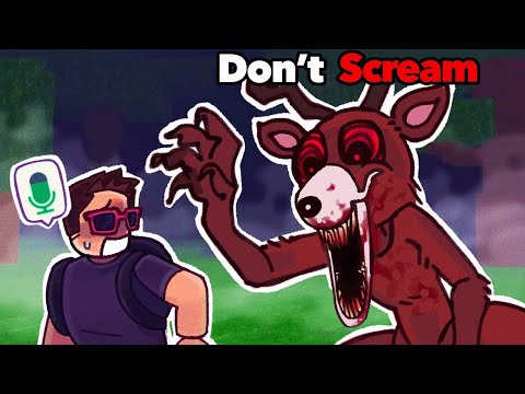If You SCREAM, The Roblox Game Gets MORE SCARY...