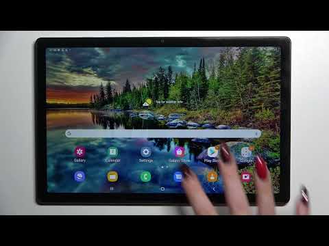 How to Enter Text Correction Options on Galaxy Tab A8 2021 / Text correction on Galaxy Tab A8 2021