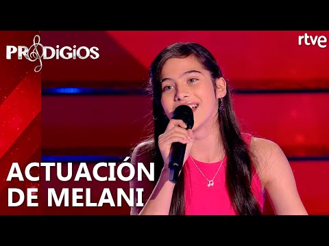ACTUACIÓN DE MELANI (CANTO) | Prodigios
