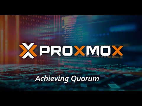 Achieving Quorum in a Two Node Proxmox Cluster