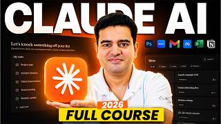 Claude AI Full Course in Hindi 2026 | How to Use Claude AI Tutorial for Beginners | #claudeai