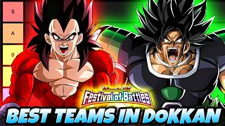 BEST TEAMS IN THE GAME FOR LONG EVENTS & FESTIVAL OF BATTLES 11th Anniversary | DBZ Dokkan Battle