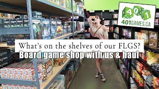 What's on the shelves at our FLGS? | 401 GAMES | I found my current grail game!