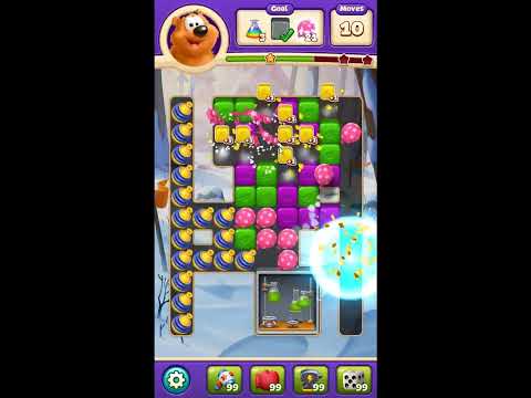 Toon Blast Level 7712 - NO BOOSTERS 🐻🐺🐱 | SKILLGAMING ✔️