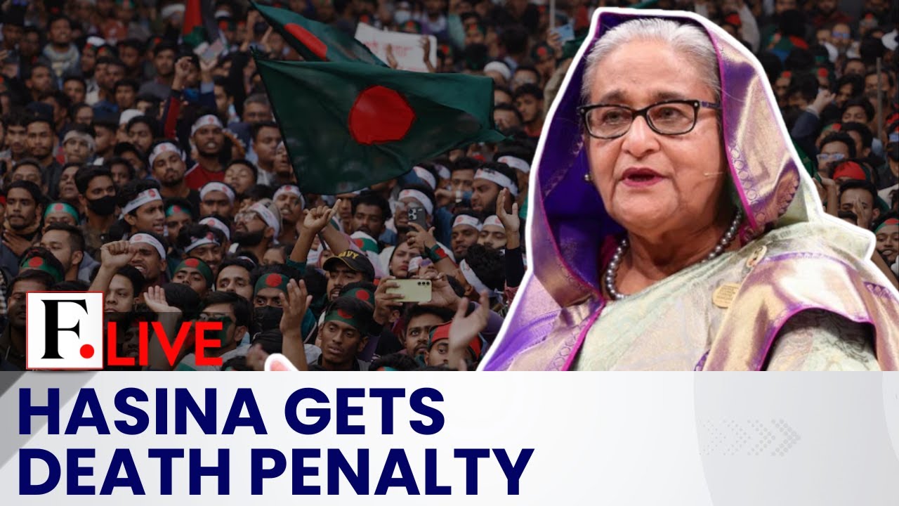 Firstpost LIVE: Bangladesh Sentences Hasina To Death For Crimes Against Humanity | N18G