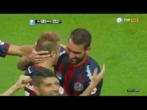 Gol de Cauteruccio. San Lorenzo 1 - Boca 0 | TPD2014 - Fecha 14
