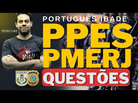 🔴PPES-PMERJ | RESOLUÇÃO DE QUESTÕES | PORTUGUÊS IBADE!