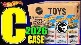 Unboxing Hot Wheels 2026 C Case. Treasure Hunt Inside!