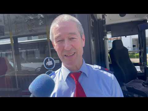 Obus-Lenkerin für einen Tag: Mit 18 Tonnen durch die Stadt Salzburg