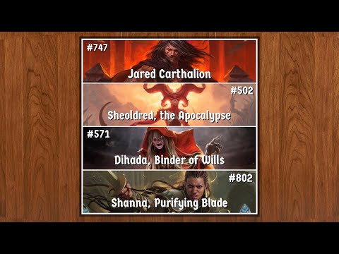 NYAM Ep. 70: Dominaria United Showdown! Jared Carthalion vs Sheoldred vs Dihada vs Shanna EDH Video