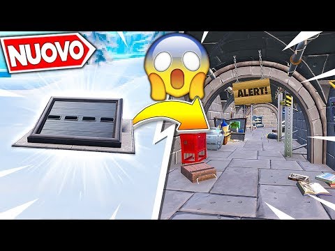 HO SCOPERTO UN NUOVO BUNKER SEGRETO NELLA NUOVA MAPPA | FORTNITE ITA