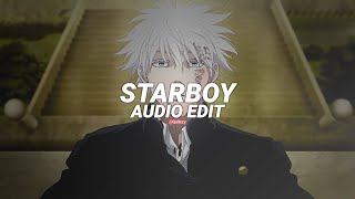 starboy - the weeknd edit audio like @XenozEdit
