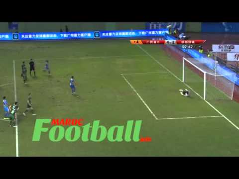 Hat-Trick Abderzak Hamed Allah vs Hangzhou Lucheng