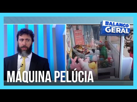 Especialista dá dicas para identificar máquinas de pelúcia viciadas