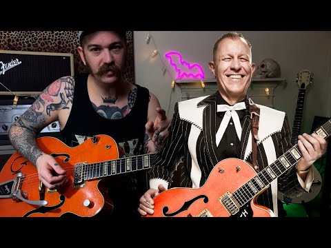 Reverend Horton Heat - I Can't Surf - Rockabilly/Psychobilly/Surf Guitar Lesson - Gretsch G6120RHH