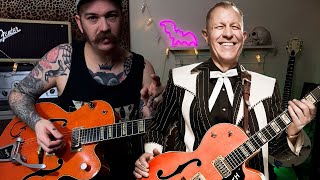 Reverend Horton Heat - I Can&#39;t Surf - Rockabilly/Psychobilly/Surf Guitar Lesson - Gretsch G6120RHH