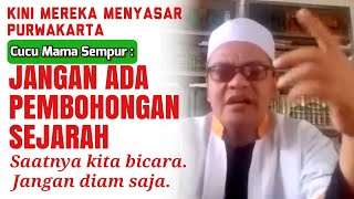 Download lagu Oknum Habib Kaburkan Sejarah Purwakarta, Cucu Mama Sempur Komplen mp3