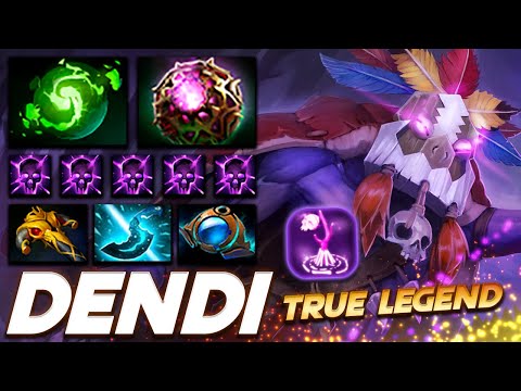 Dendi Witch Doctor True Legend - Dota 2 Pro Gameplay [Watch & Learn]