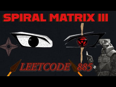 Spiral Matrix III | Simple Simulation | Made Easy | Leetcode 885 | Code Genin