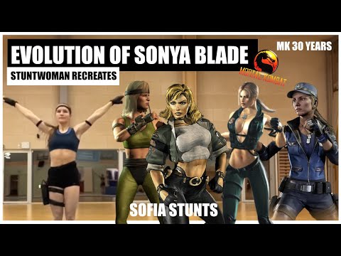Recreating 30 Years of Sonya Blade - From MK1 to MK11