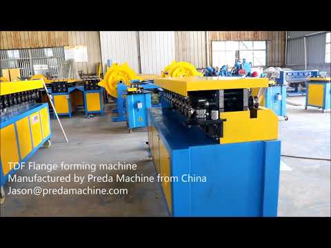 TDF Flange forming machine T-15 for duct making