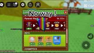 Playing grow a garden I got the super seed 🪴
