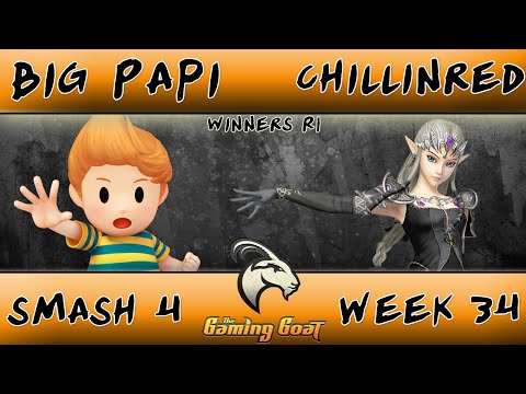 Geneva Smash 34 - Big Papi (Doc, Lucas) Vs. Chillinred (Marth, Zelda) Smash 4 Winners - Smash Wii U