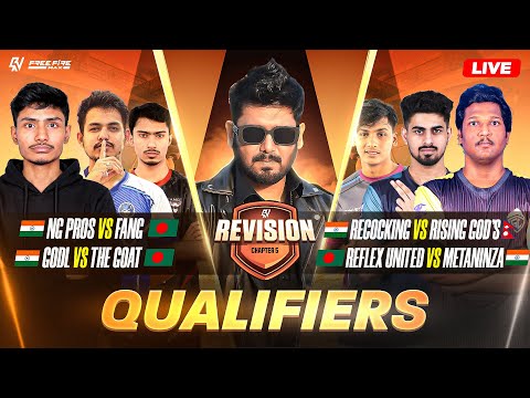RNX Revision Chapter 5 Live from Singapore | THE CLASH l Day 1 #gyangaming #freefire #freefirelive