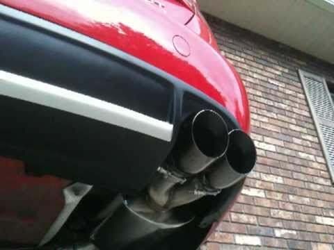 A4 B8 AWE catback dual quad tip exhaust
