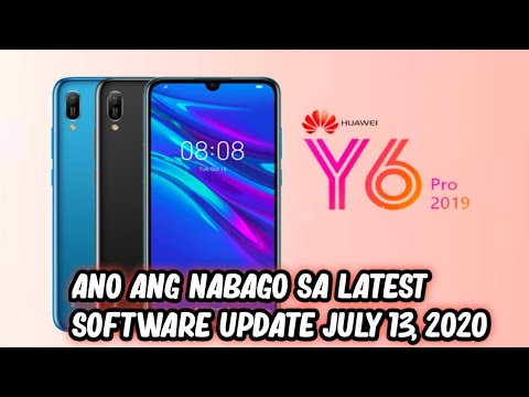 HUAWEI Y6 PRO 2019 LATEST SOFTWARE UPDATE ANO ANG NABAGO?