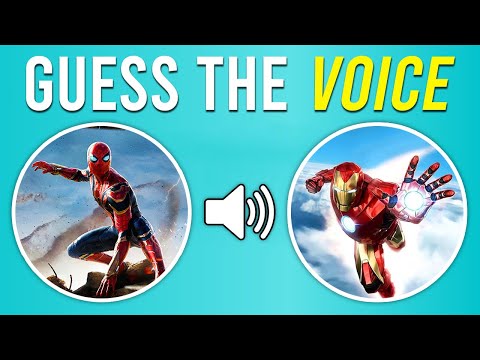 Guess The Marvel Characters By Their Voice | Marvel Quiz