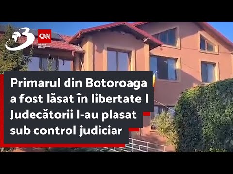 Primarul din Botoroaga a fost lăsat în libertate | Judecătorii l-au plasat sub control judiciar