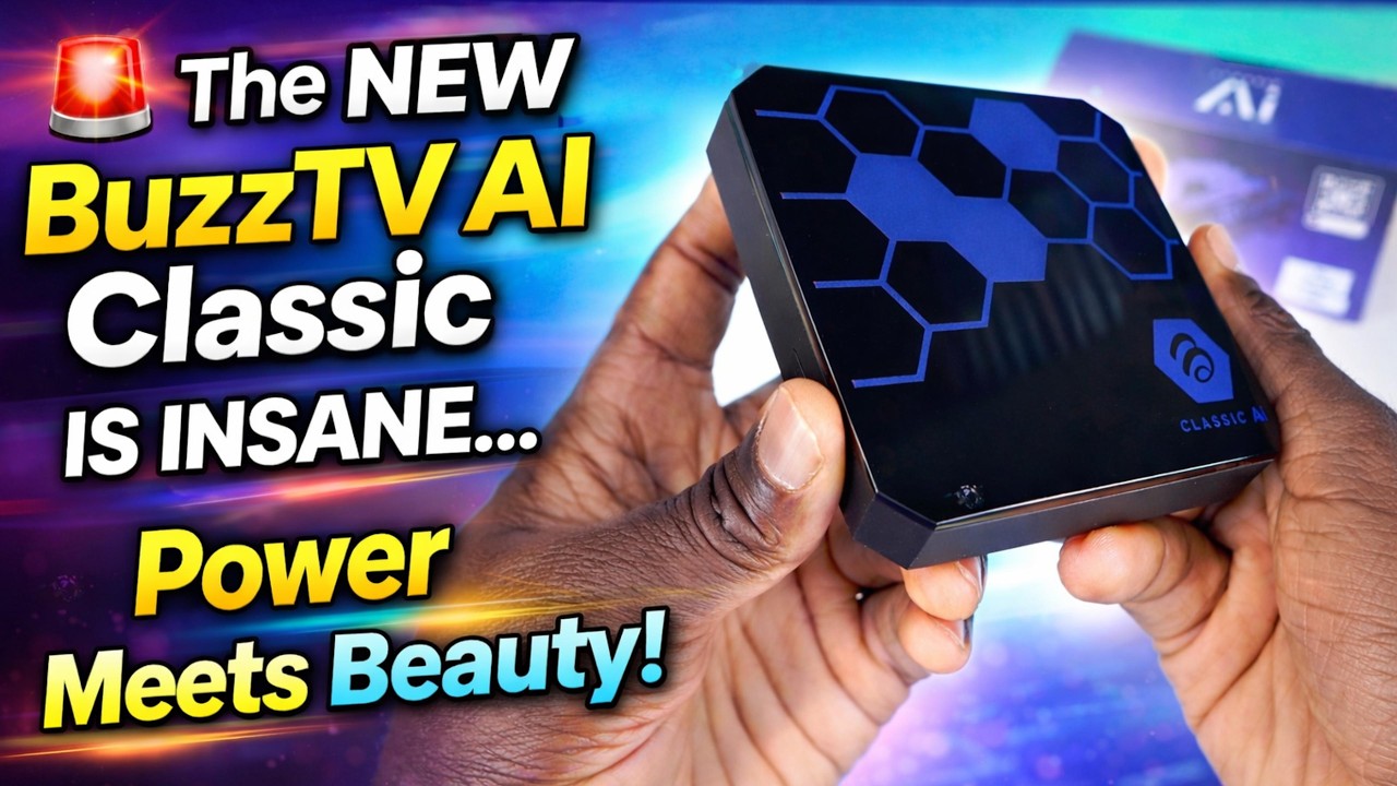 🚨 The NEW BuzzTV AI Classic Is INSANE… Power Meets Beauty! Nvidia Shield Replacement?