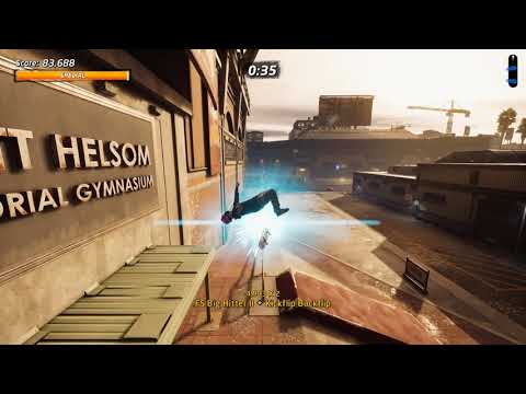 Tony Hawk's Pro Skater 1+2 School II Speedrun in 55.005