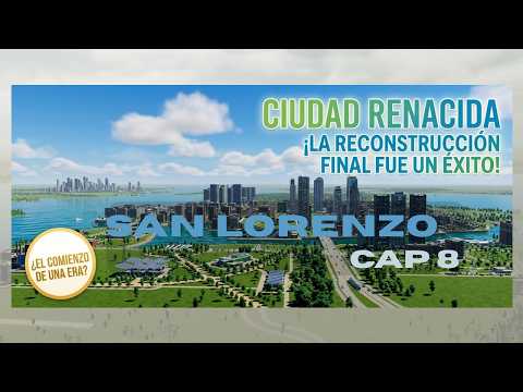 ¡La Gran Revolución del TREN! 🚆 Estación Central y de Mercancías. CAP 8 | #citiesskylines2